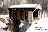 Langdon, NH - Prentiss Bridge - Winter